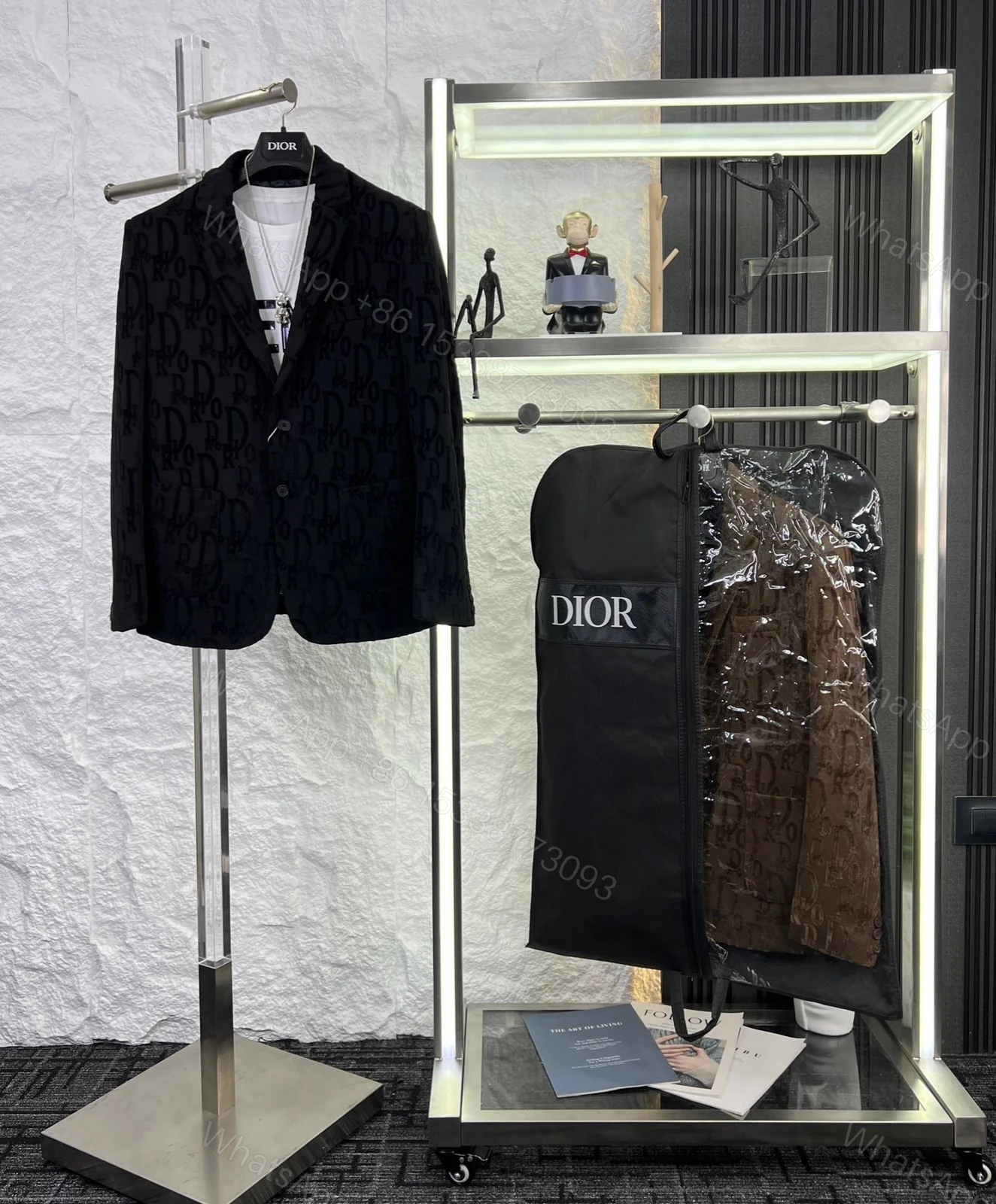 View 10 of FIRST COPY DIOR IMPORTED FABRIC BLAZERS FOR MEN