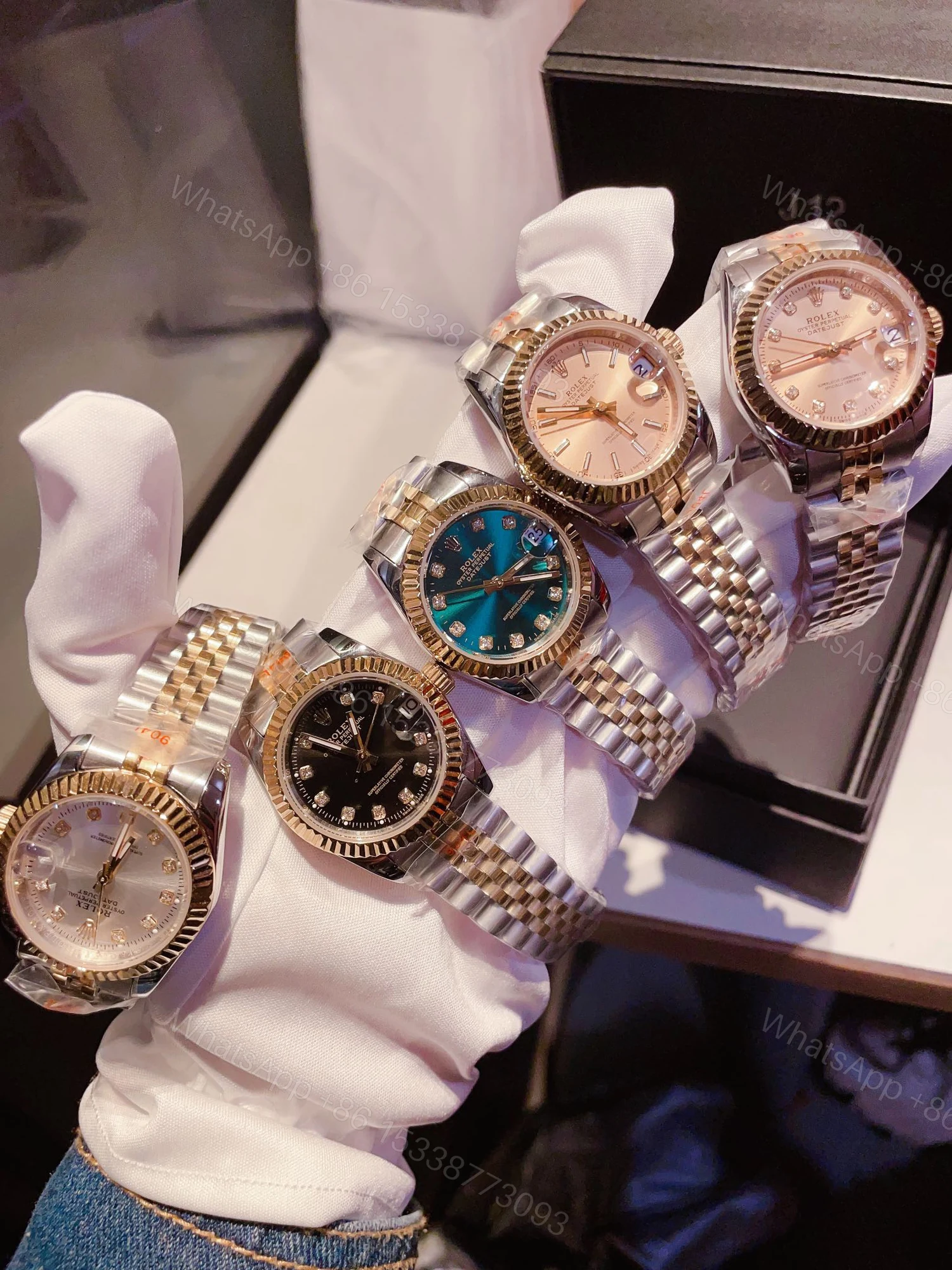 View 3 of Rolex Datejust 31 Gold In Pink 40Mm