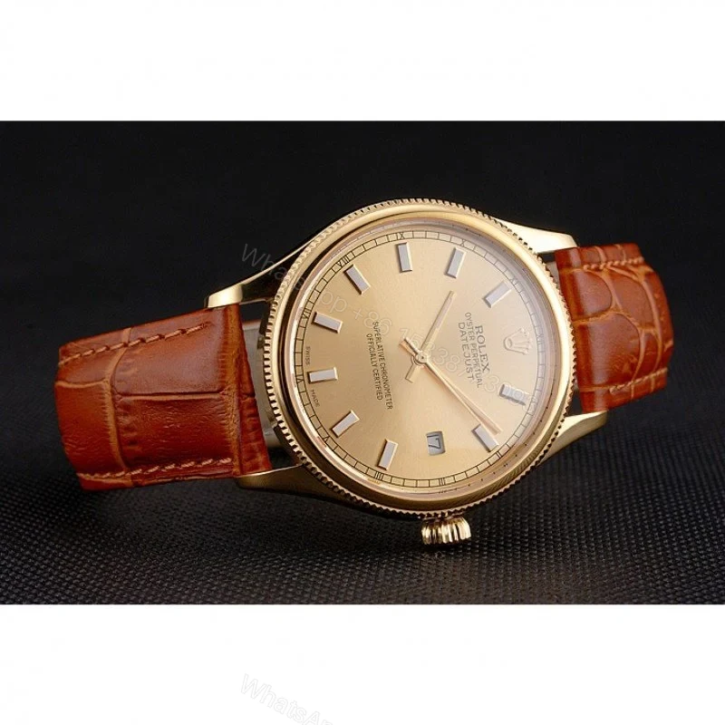 View 5 of Superclone Rolex Datejust Gold Dial REP016818 38 mm
