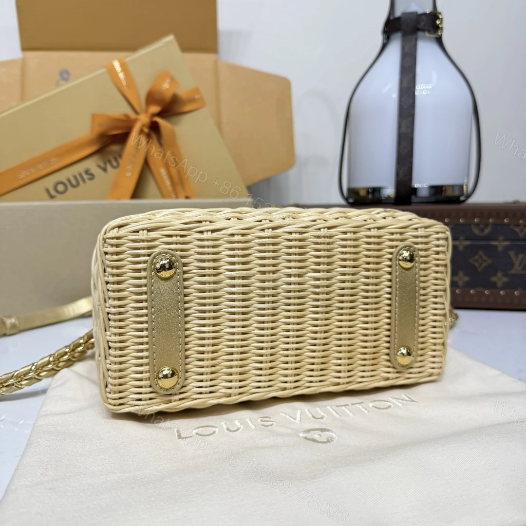 View 5 of Louis Vuitton Capucines BB Wicker