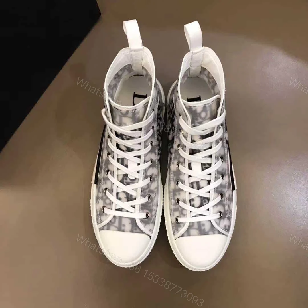View 3 of DIOR “B23” HIGH-TOP DIOR OBLIQUE SNEAKER – CD14