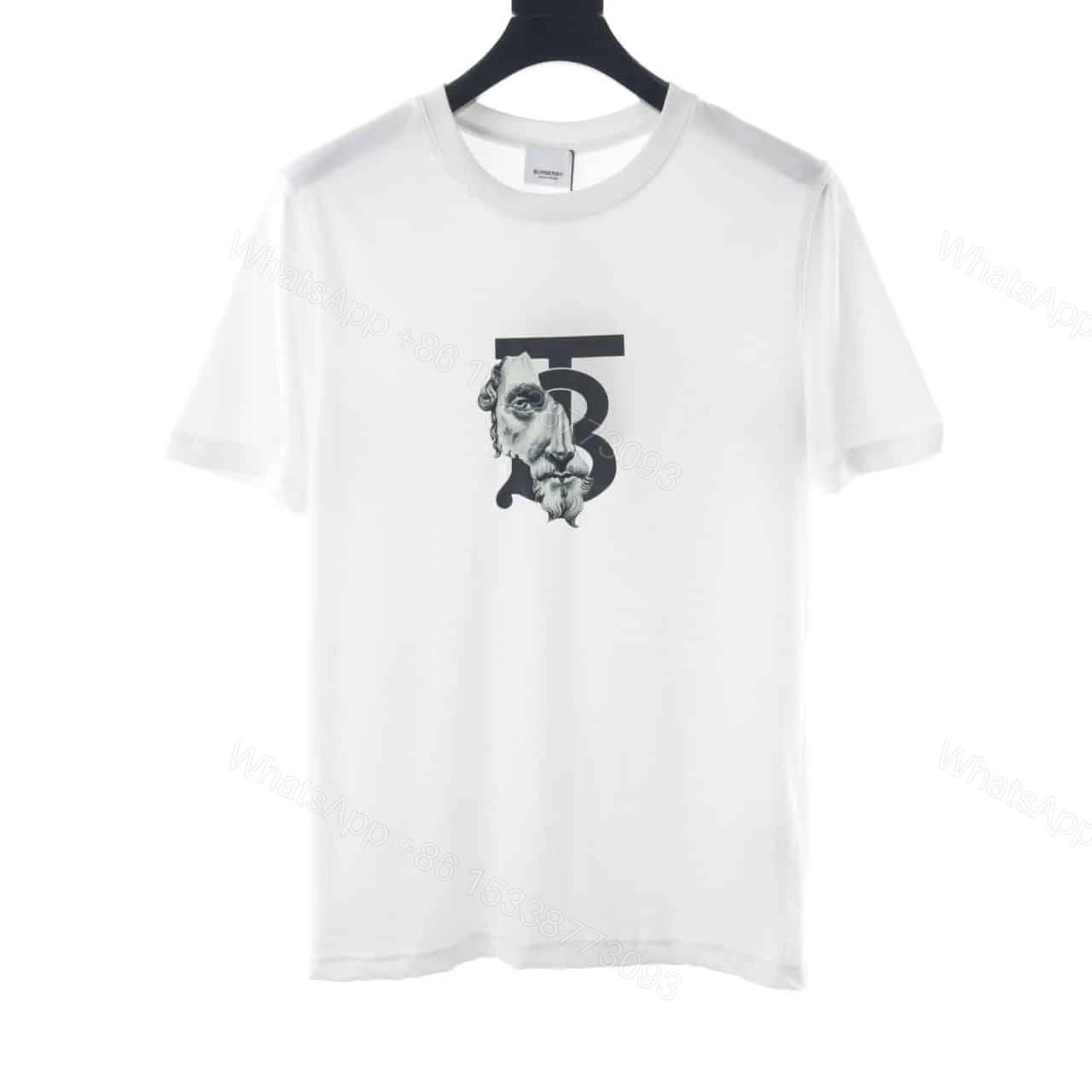 BALENCIAGA ANGEL PRINT CREW NECK T SHIRT — view 1