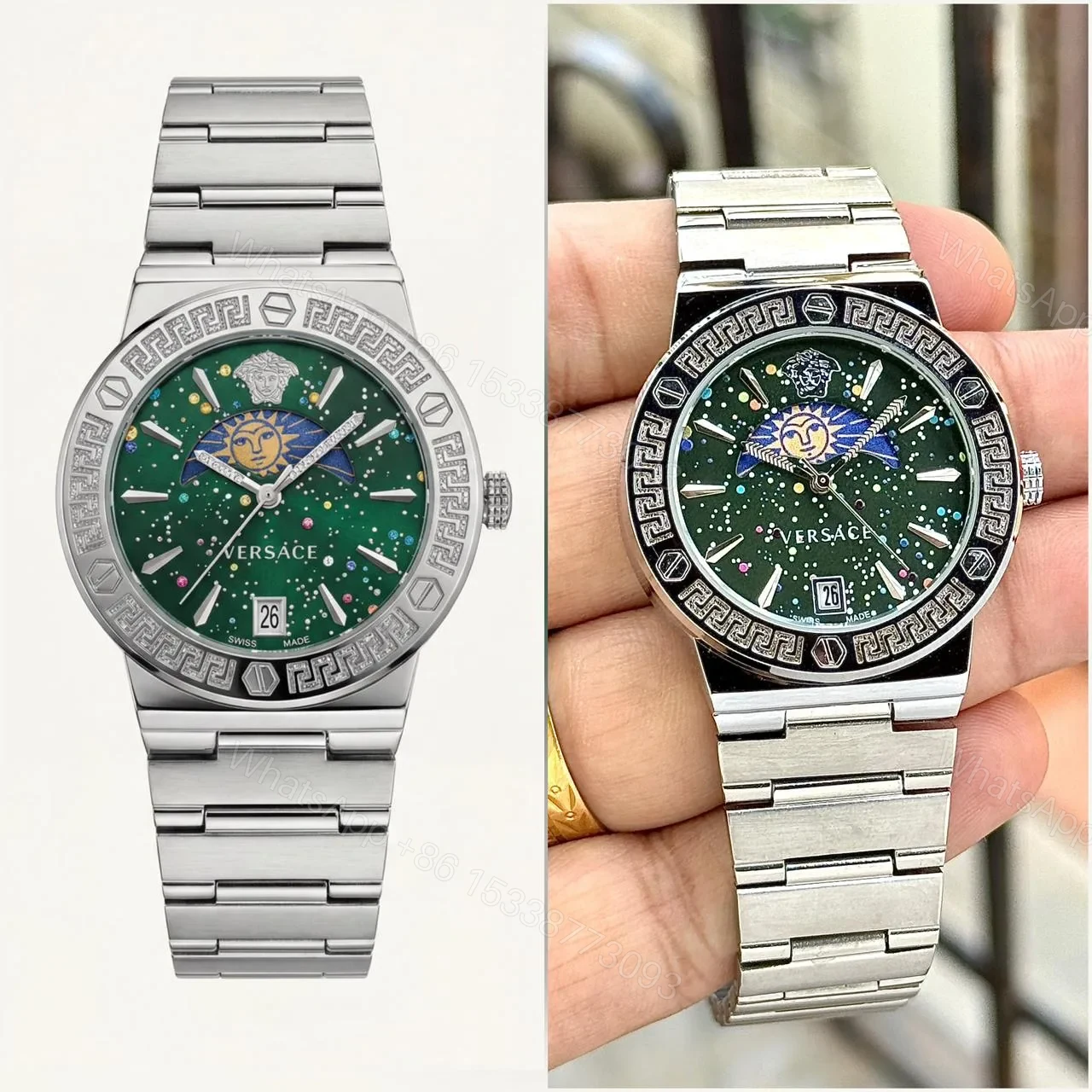 View 3 of Versace Cosmic Green