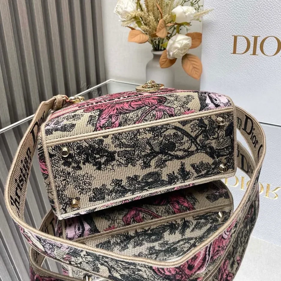 View 4 of DIOR Medium Dioriviera Lady D-Lite Bag