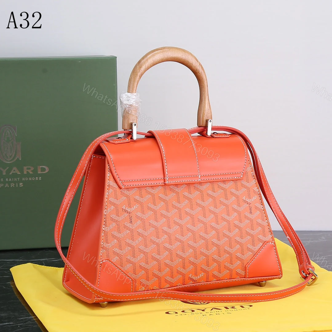 View 4 of GOYARD SAIGON PM BAG ORANGE 20CM
