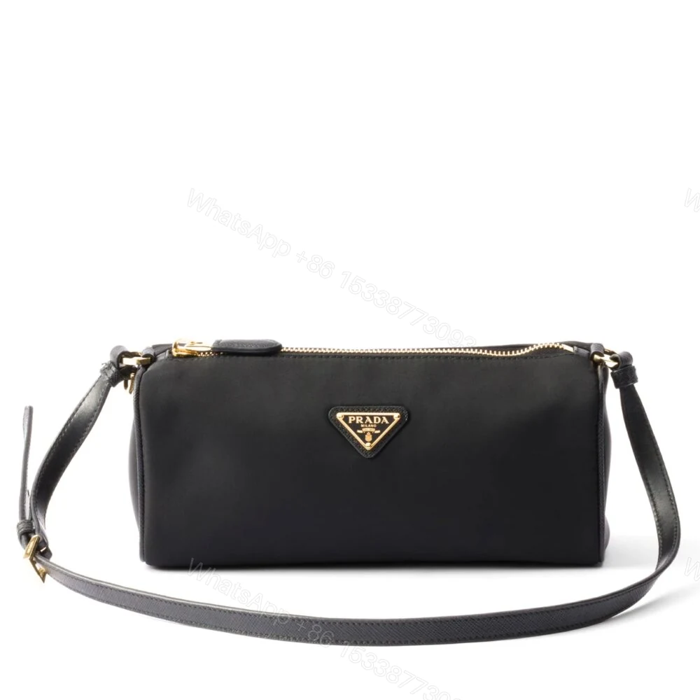 Prada Re Nylon Pouch Black 22Cm 1NE058 2C05 F0002 — view 1