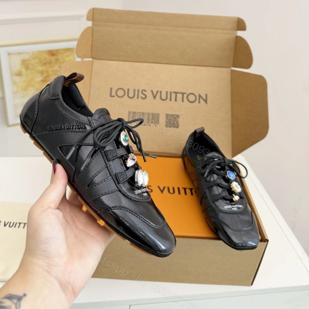View 7 of Louis Vuitton Lv Sneakerina Black 1Aiver