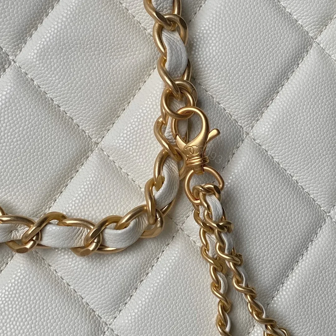 View 4 of Chanel SMALL TOTE White
