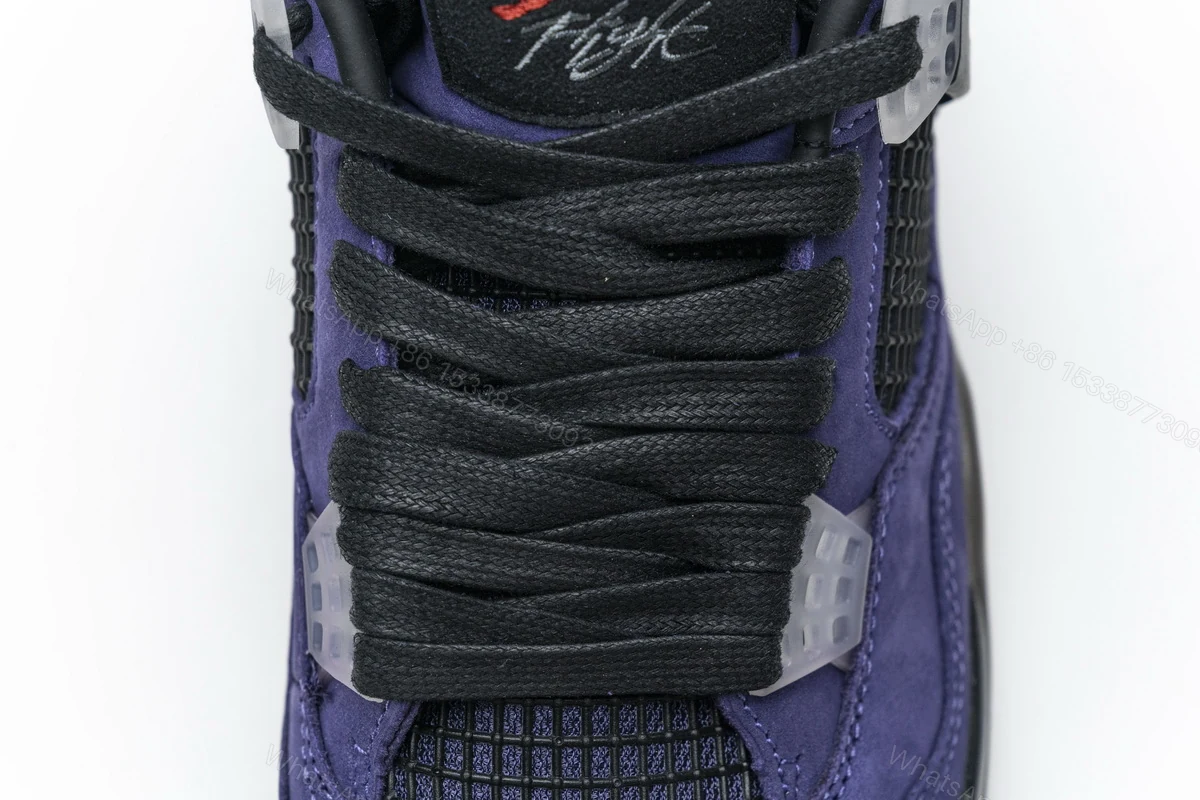 View 9 of Travis Scott x Air Jordan 4 Retro Purple 766302