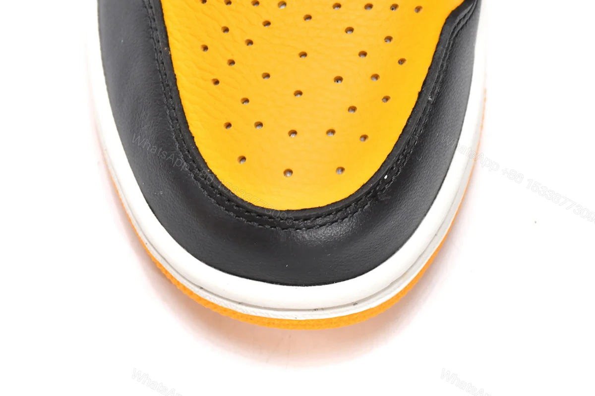 View 10 of Air Jordan 1 High OG Yellow Toe 555088-711