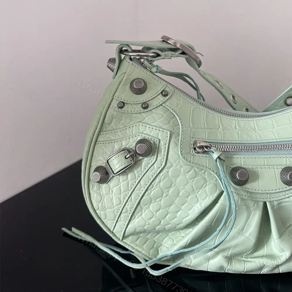 View 3 of 高仿Balenciaga*LeCagole系列餃子包薄荷綠S