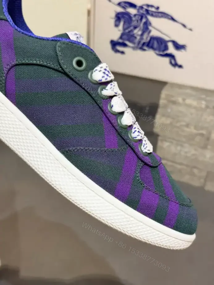 View 8 of BURBERRY TERRACE CHECK SNEAKERS – BBR103