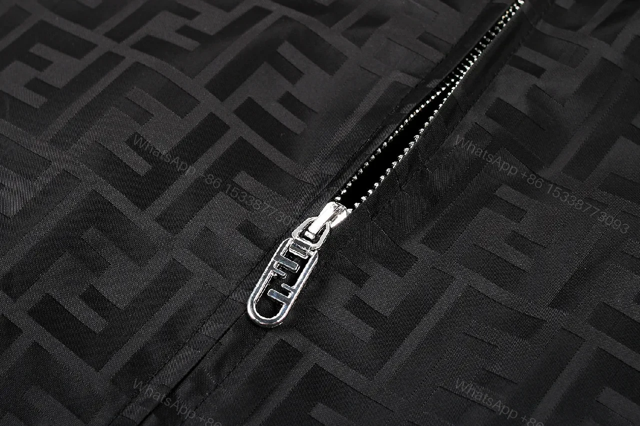 View 7 of Textured F-Pattern Windbreaker: All-Day Comfort, Modern Edge