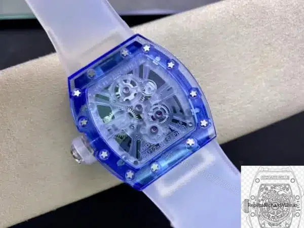 View 11 of Replica RM12-01 Tourbillon Sapphire Clear Version