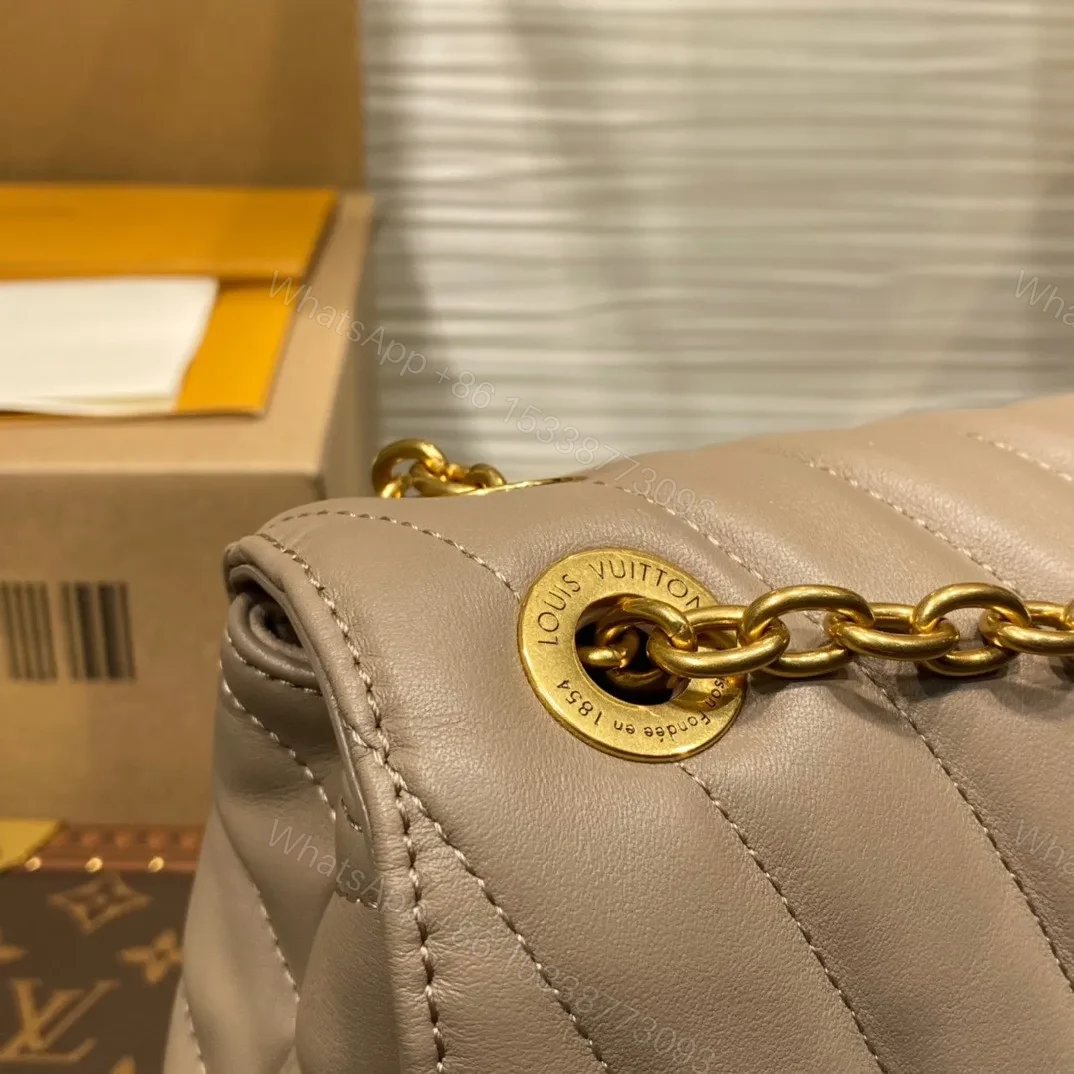 View 5 of Louis Vuitton LV New Wave Woman’s Cowhide Leather Handbags 24x14x9cm