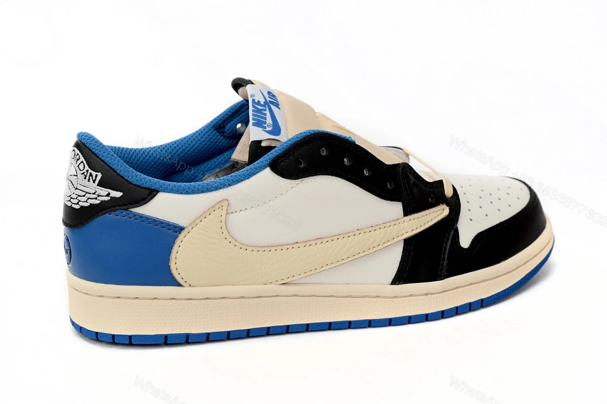 View 4 of Fragment Design x Travis Scott x Air Jordan 1 Low-DM7866-140(Top version)