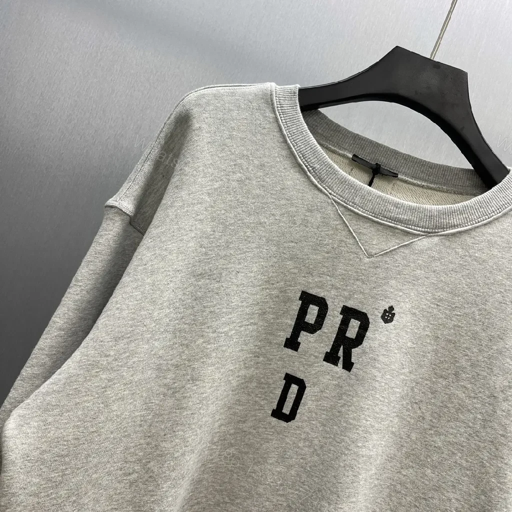 View 8 of Cozy Minimalist Fleece Crewneck Sweatshirt – Subtle Logo, All‐Day Comfort