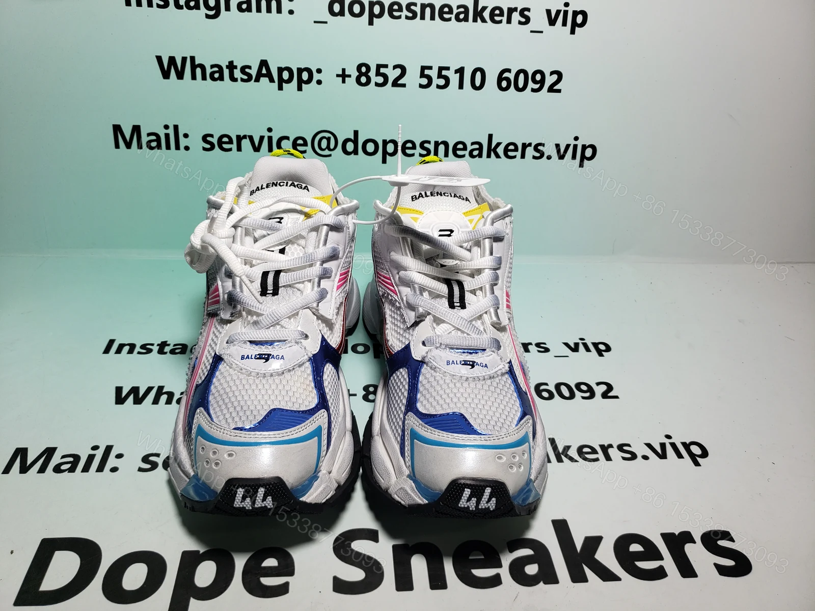 View 4 of Balenciaga Runner Multicolor Mesh and Nylon 772774W3RBW9645