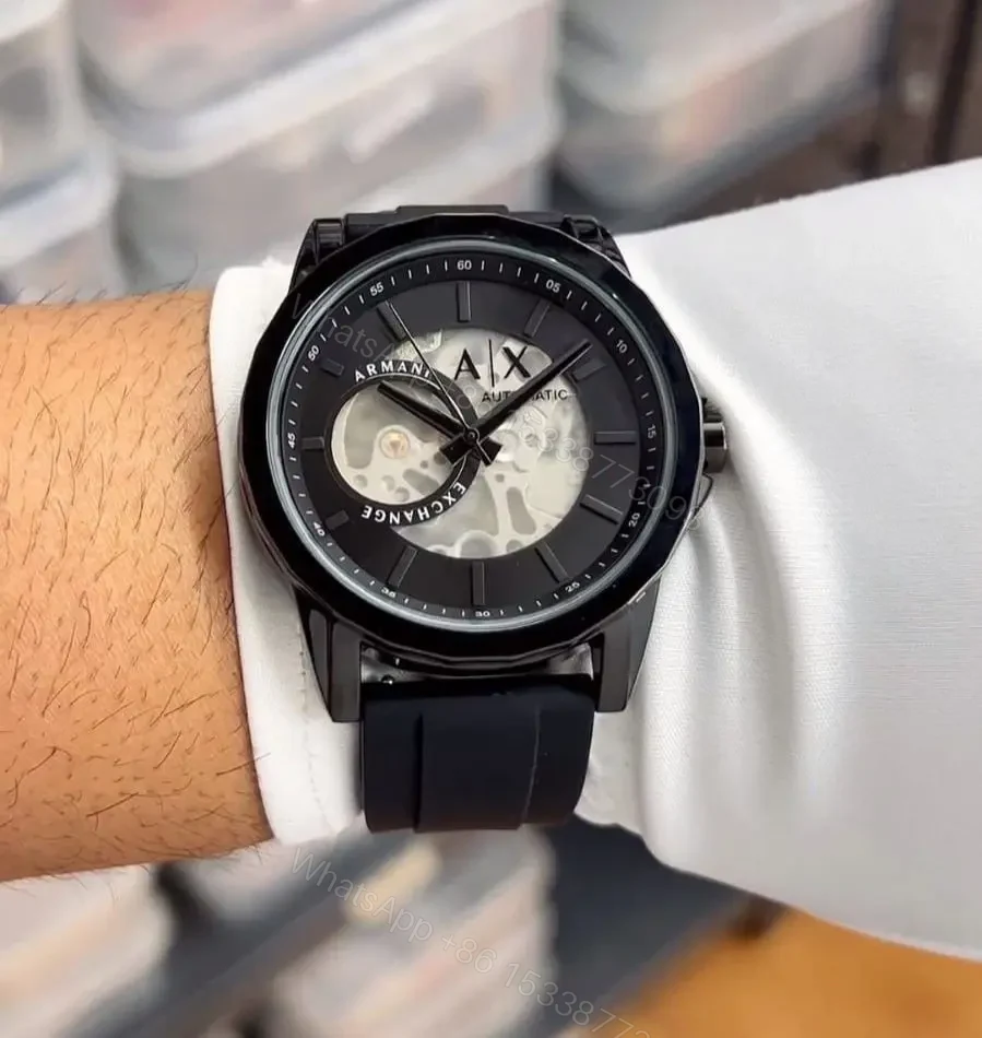View 3 of Armani exchange black dial