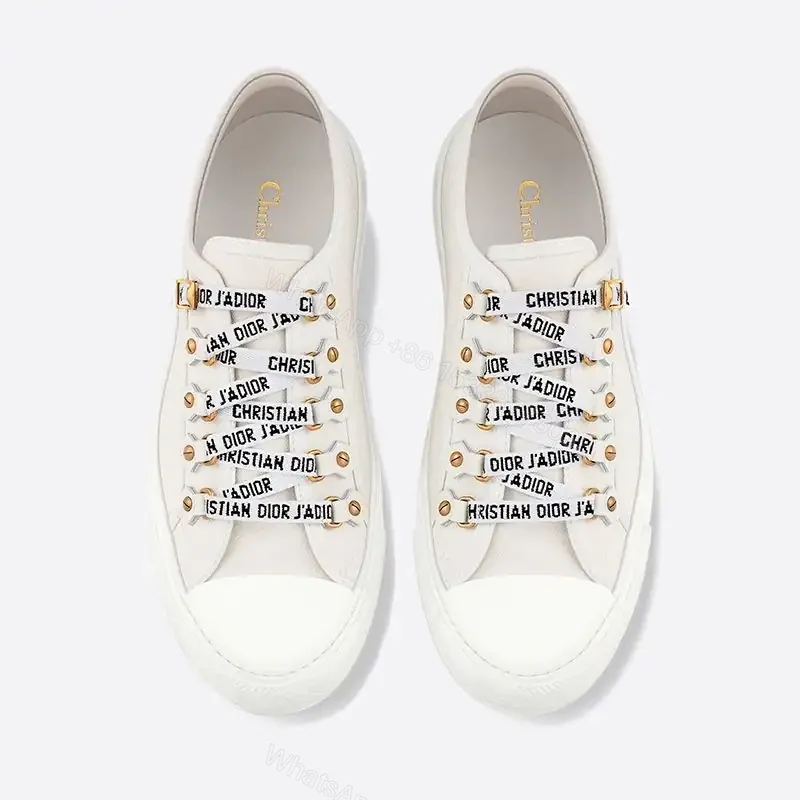 View 2 of WALK’N’DIOR SNEAKERS WOMEN CANVAS WHITE – CD158