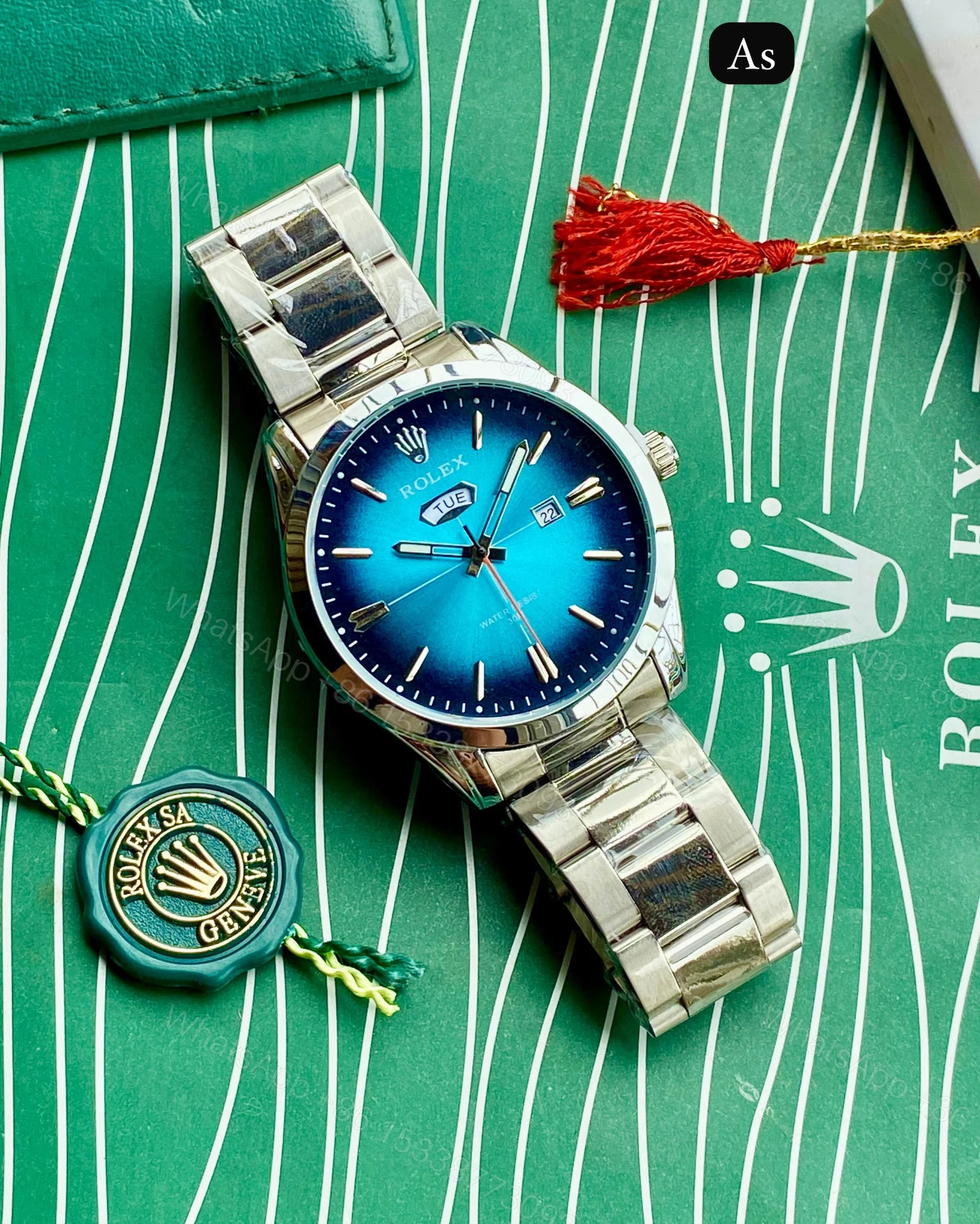 View 3 of First Copy Rolex Day-Date Men’s Watch – Premium Working Solid Model