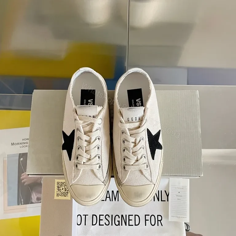 View 8 of Chic Canvas Star Sneakers - Signature Detail, Unisex