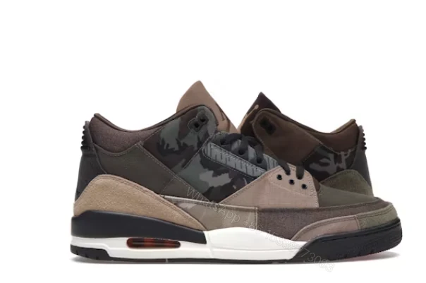 View 2 of Air Jordan 3 Retro Patchwork Camo