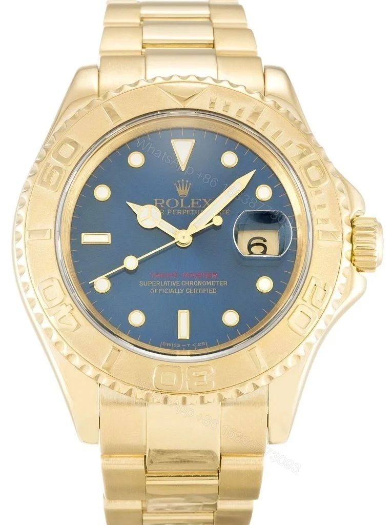 Replica Rolex Yacht-Master Blue Dial 16628 — view 1