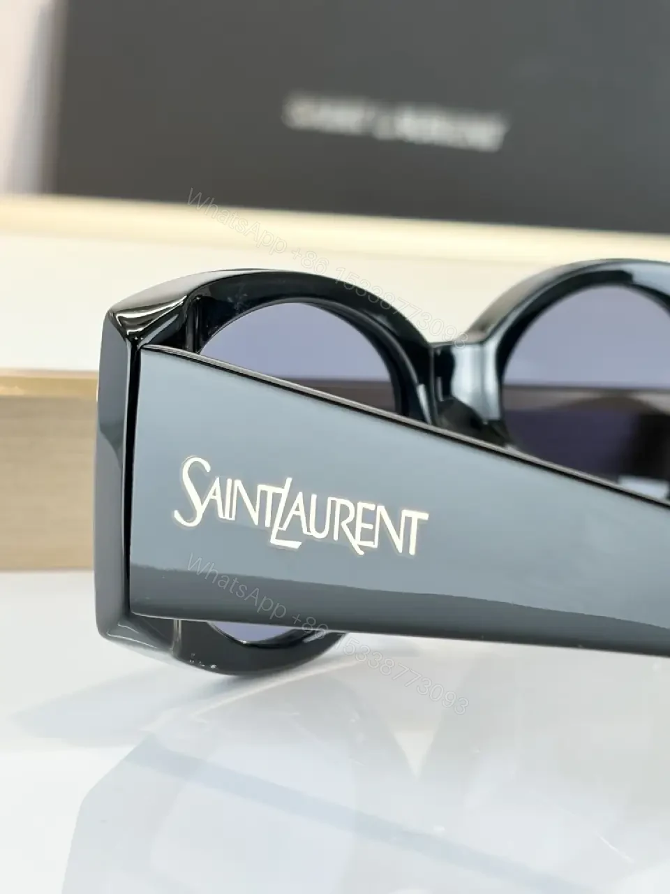 View 4 of Bold Acetate Frames Sunglasses: Luxe Comfort, Iconic Design