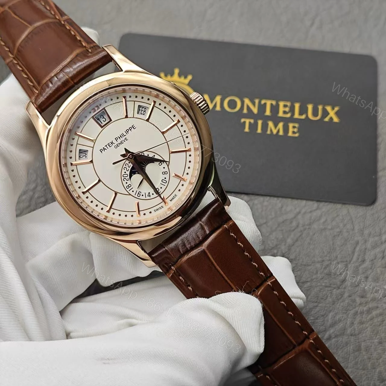 View 2 of Patek Philippe 5205R Calendar Watch