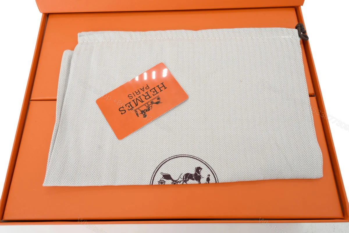 View 9 of HERMES Lychee Grain Button Slides