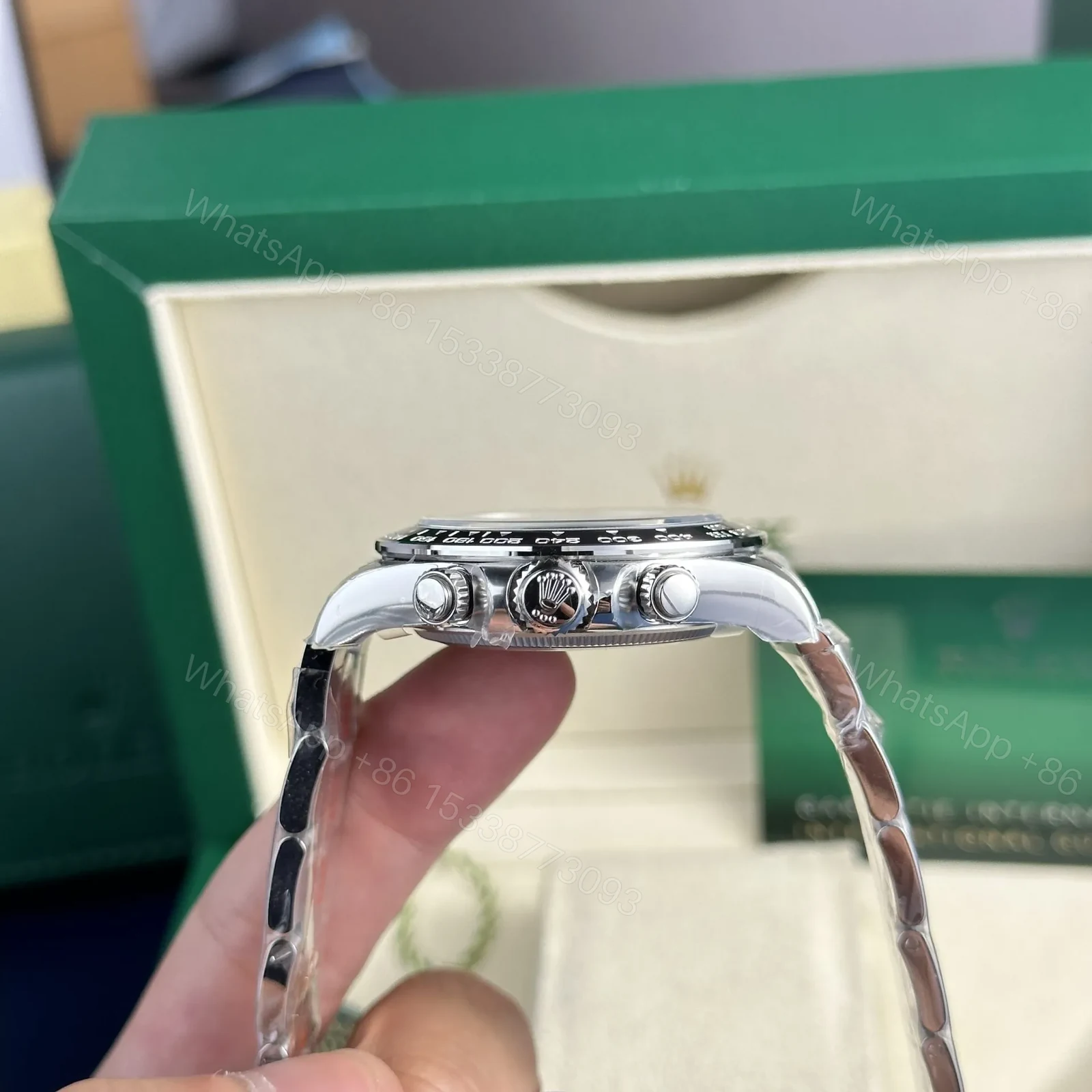 View 9 of Rolex Daytona Black Dial 126500LN “Godzilla”