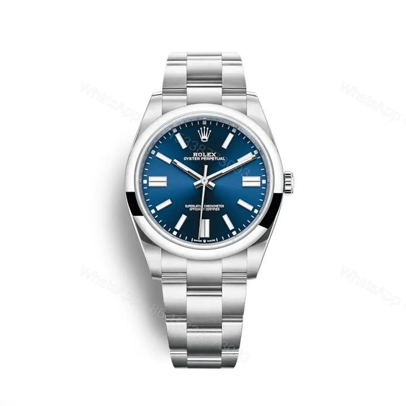 Replica Rolex Oyster Perpetual 41mm Blue — view 1