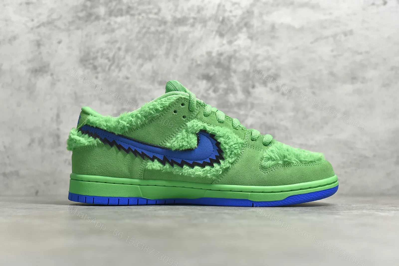 View 2 of Nike SB Dunk Low Grateful Dead Bears Green Reps