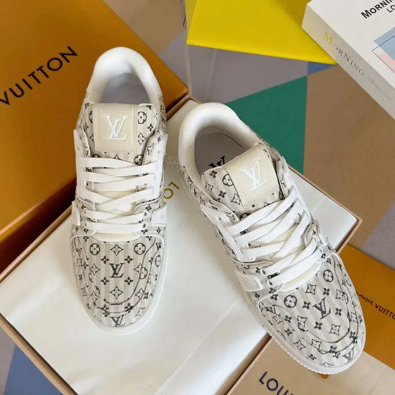 View 7 of Louis Vuitton Monogram High-Top Sneakers: Luxe Comfort