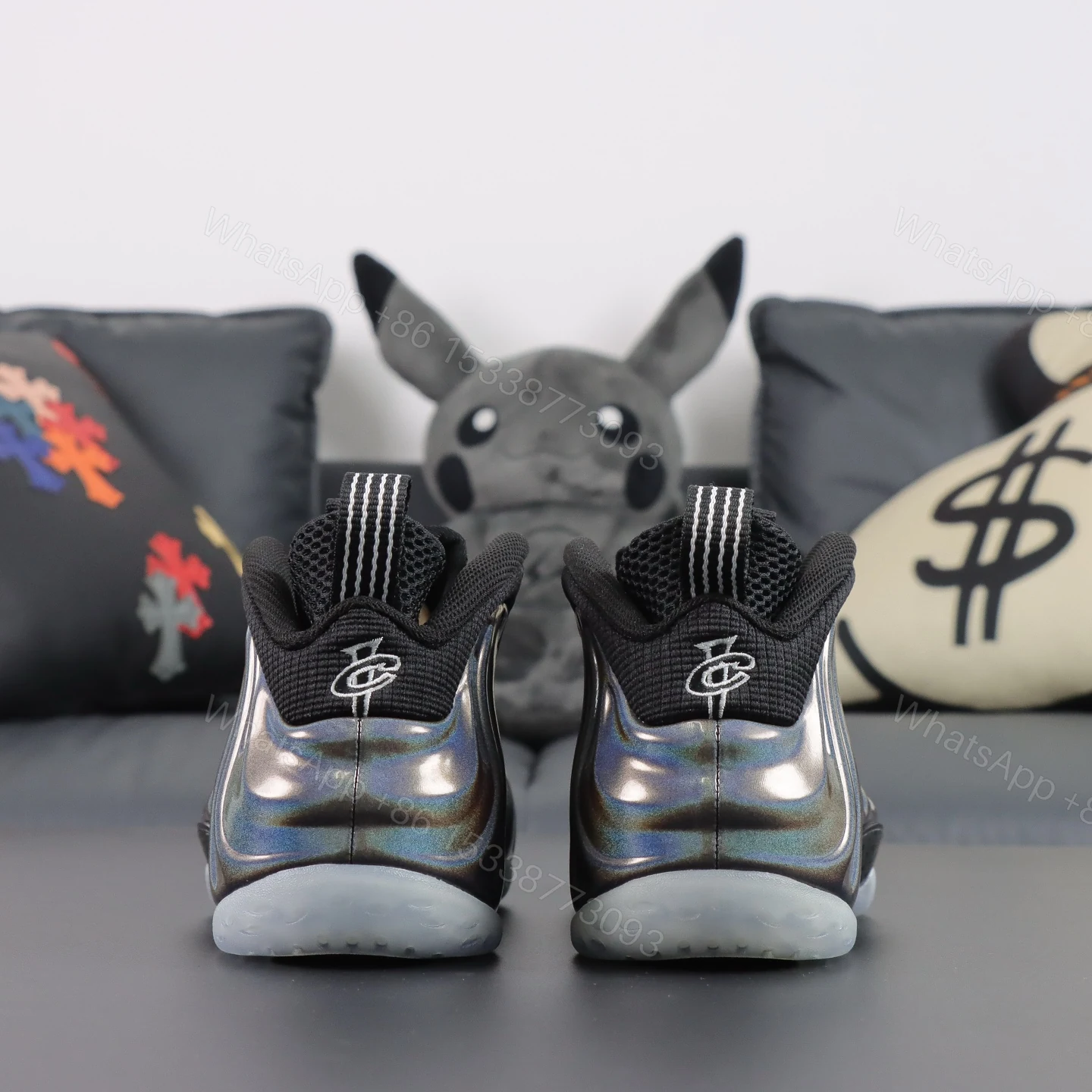 View 6 of Foamposite One “’Hologram”