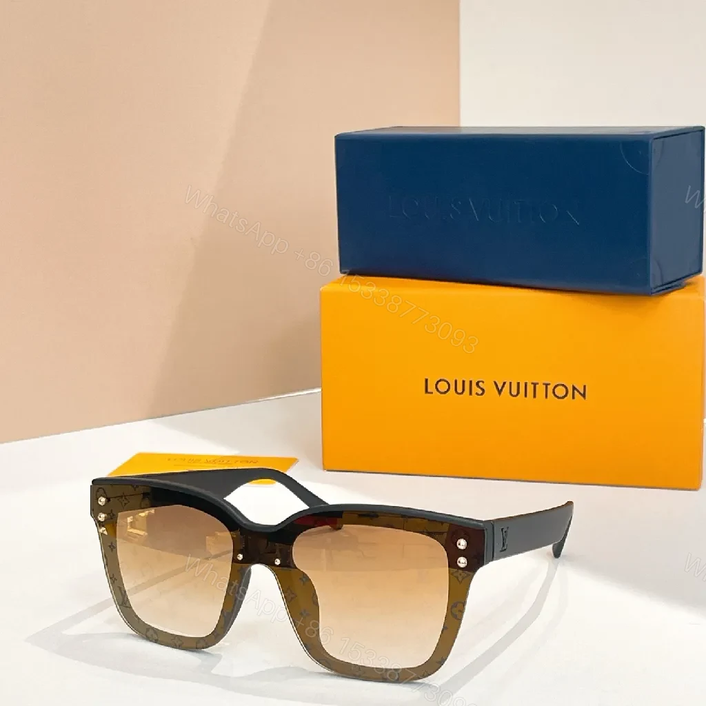 View 4 of Bold Monogram Sunglasses: Oversized Square, All-Day Luxe Vision