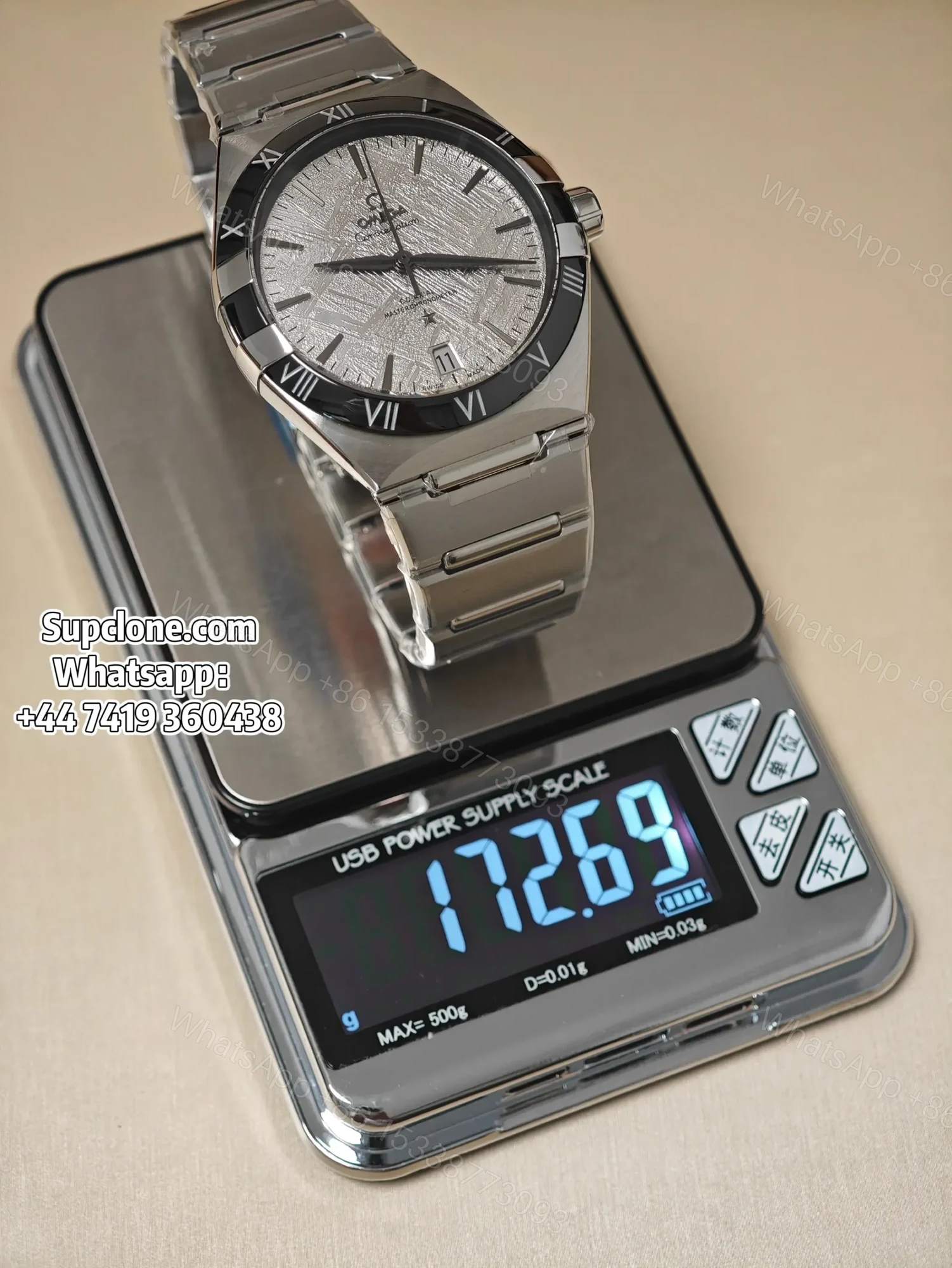 View 17 of Omega Constellation 131.30.41.21.99.001 41mm Super Clone Meteorite Dial