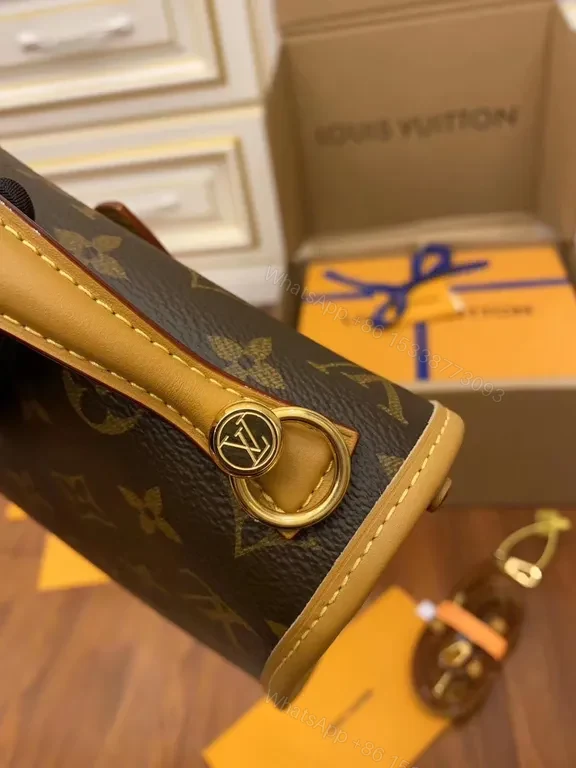 View 4 of Chic Monogram Crossbody â€” Compact LV Luxury Crossbody Bag