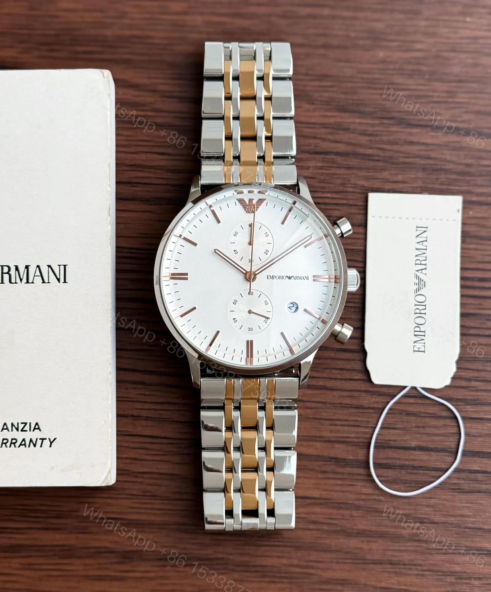 Armani 7AAA Men’s Slim Watch — view 1