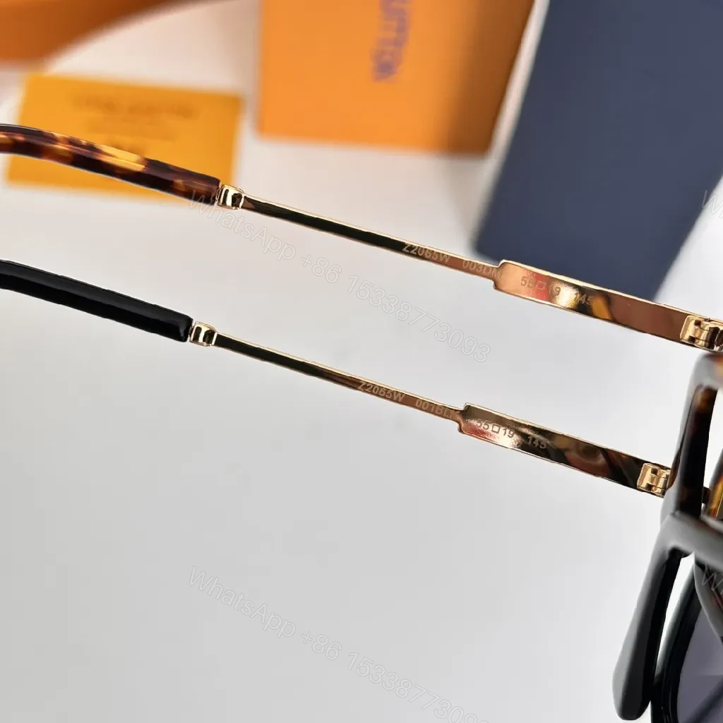 View 5 of Chic Gradient Sunglasses: Luxe Accents, Gradient Lenses