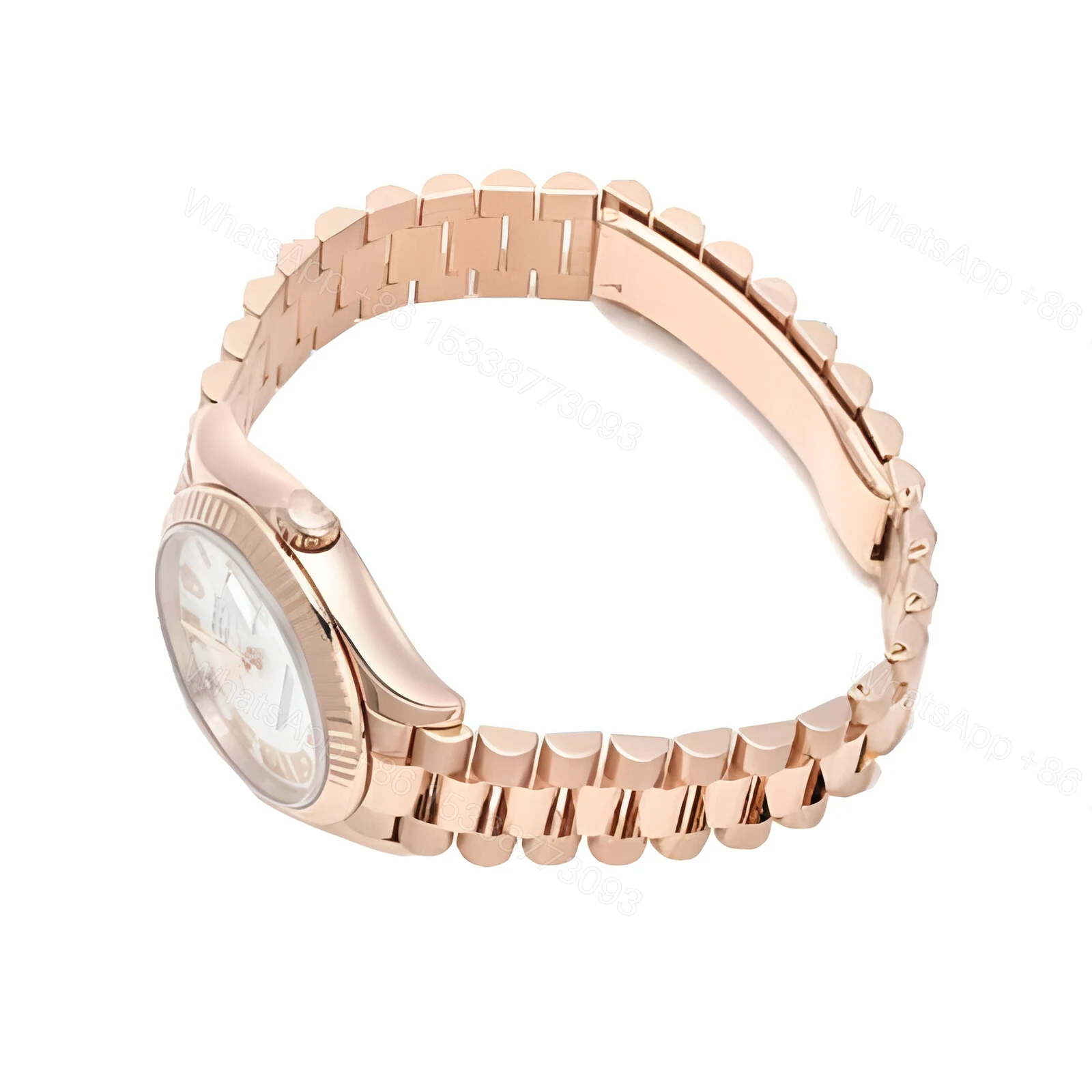 View 3 of Rolex Datejust Rose Gold Replica