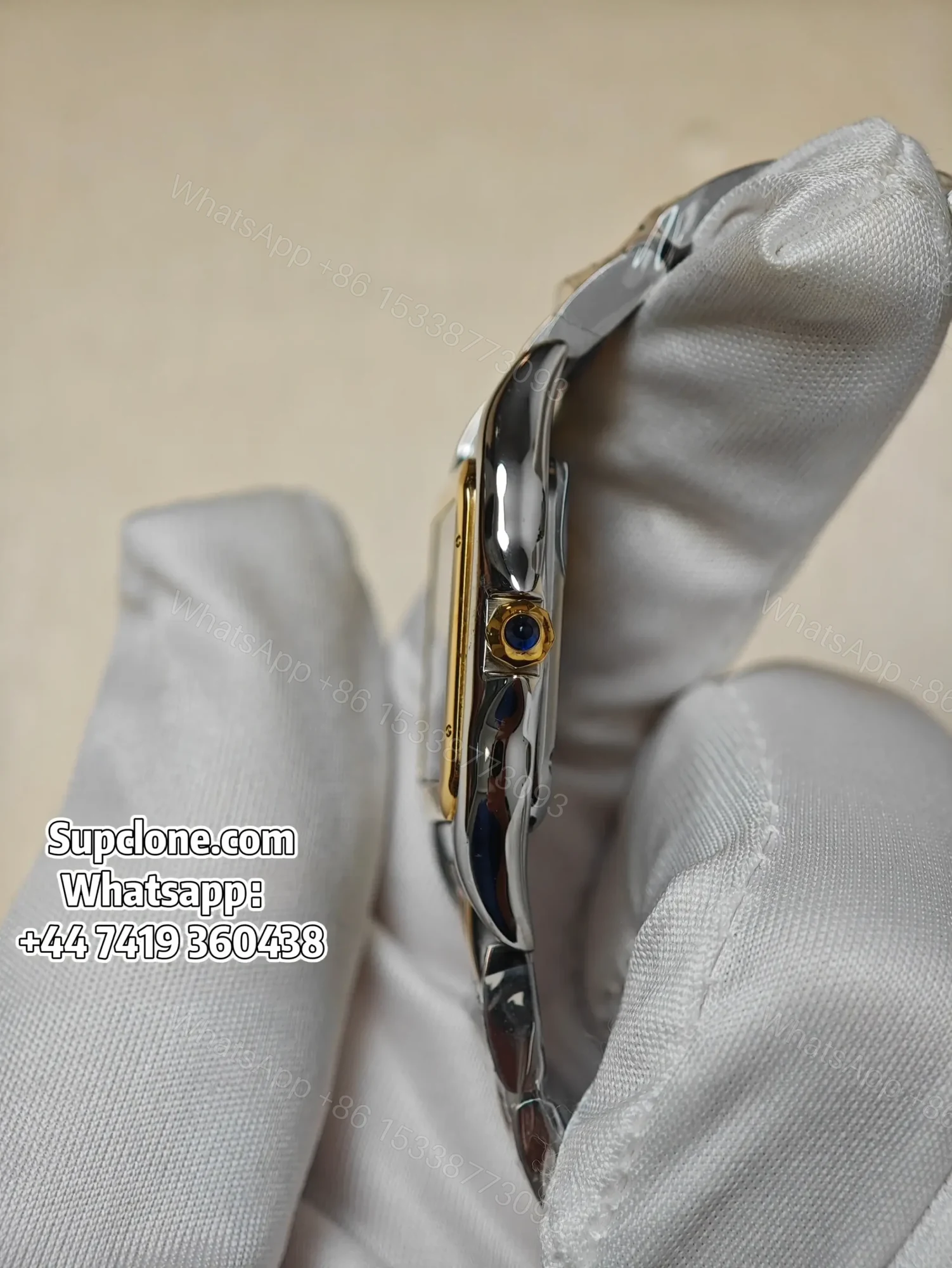 View 5 of Cartier Panthere W2PN0013 Two Tone Super Clone Quartz Watch