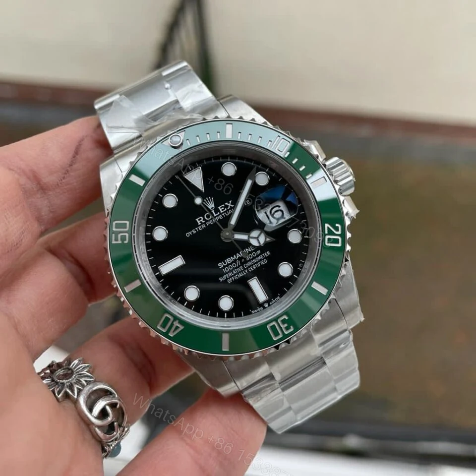 VSF FACTORY 1:1 Rolex SUBMARINER 41MM 126610 LV BEST EDITION STARBUCKS 904L STEEL VSF 1:1 VS3235 — view 1