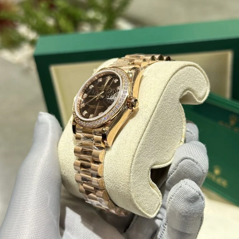 View 2 of Rolex Datejust 31mm Super Clone Chocolate Dial Oyster Strap