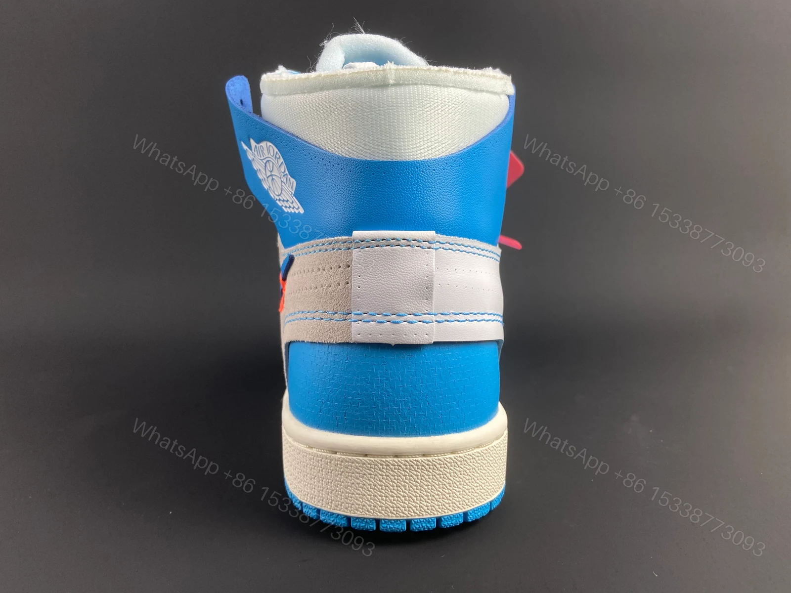 View 9 of Jordan 1 Retro High Off-White University Blue