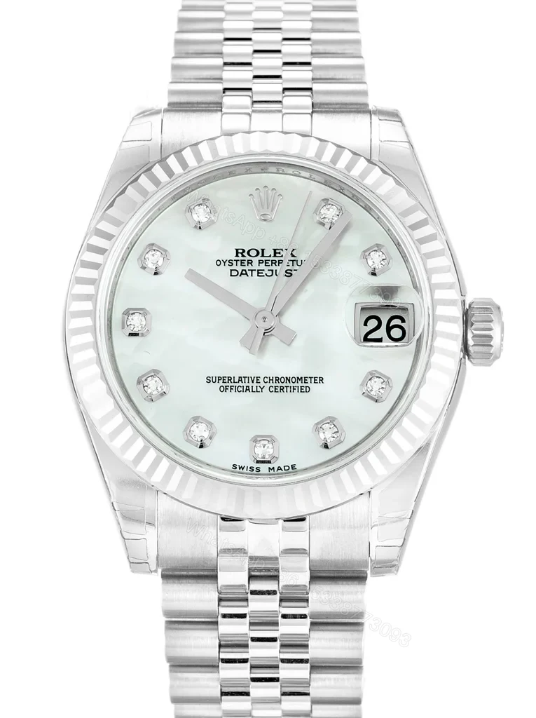 Replica Rolex Lady-Datejust Mother of Pearl – White Dial 178274 31 mm — view 1