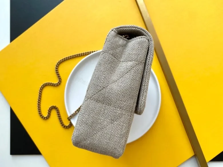 View 6 of Saint Laurent Medium Jamie Carré Rive Gauche Bag ‘Beige’