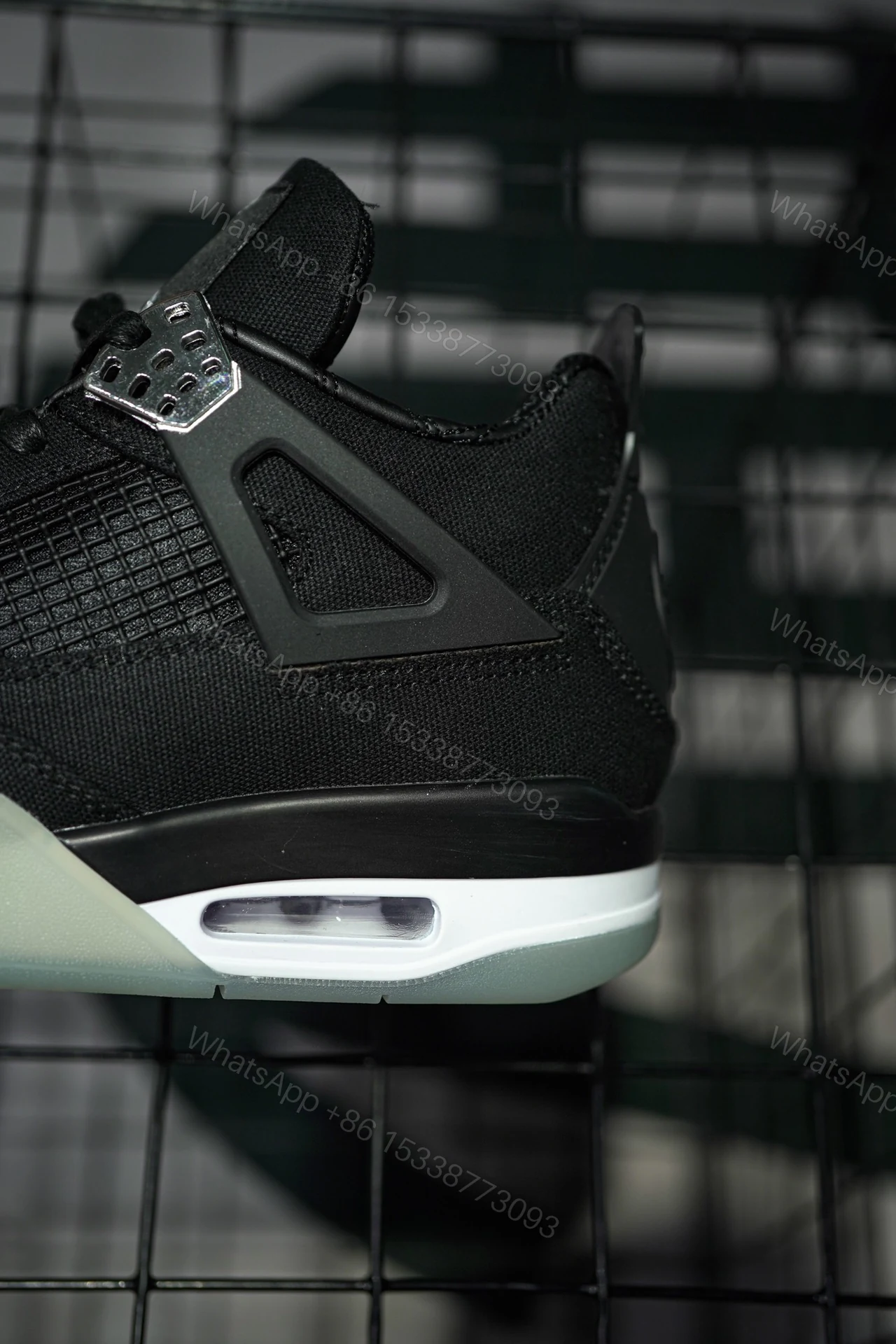 View 7 of Air Jordan Retro Eminem Carhartt Black Chrome Reps