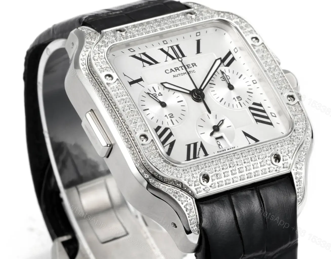 View 3 of Cartier Santos Chronograph Extra Large 43mm CARTIER-SANTOS-CHRONO43